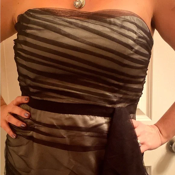 David's Bridal | Dresses | Davids Bridal Size 4 Convertible Strapless Dress 